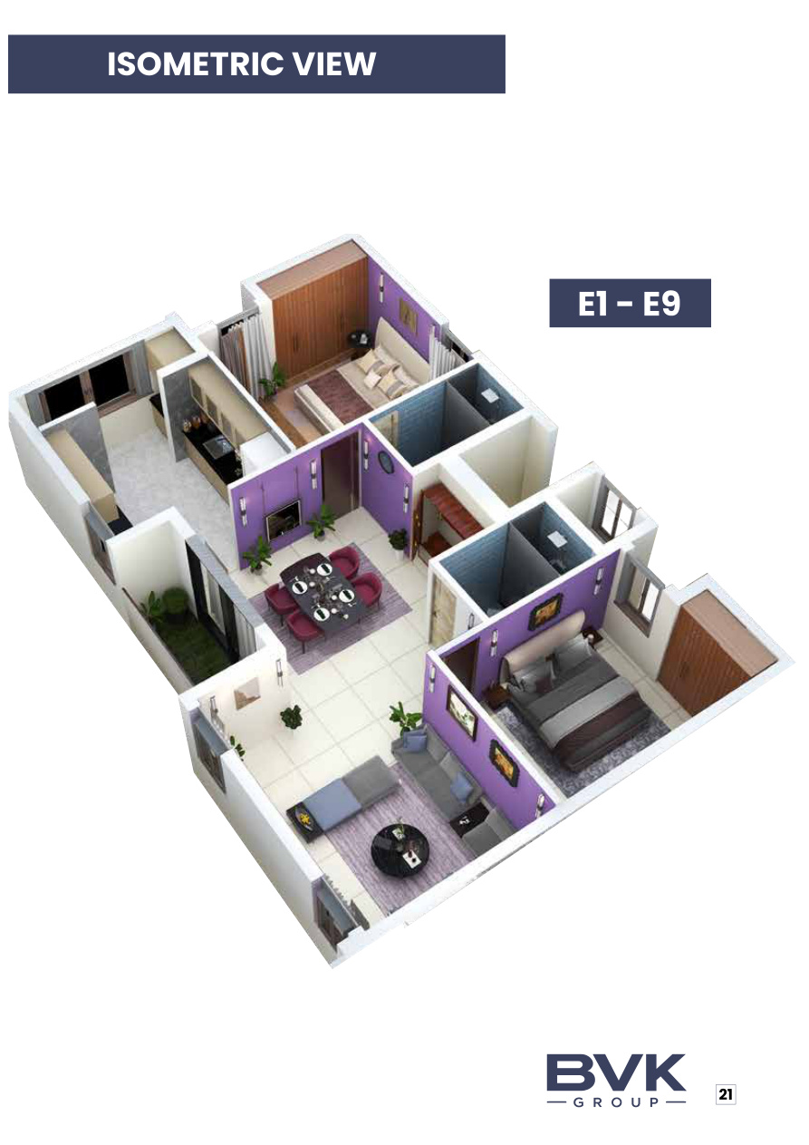 E1 E9 isometric